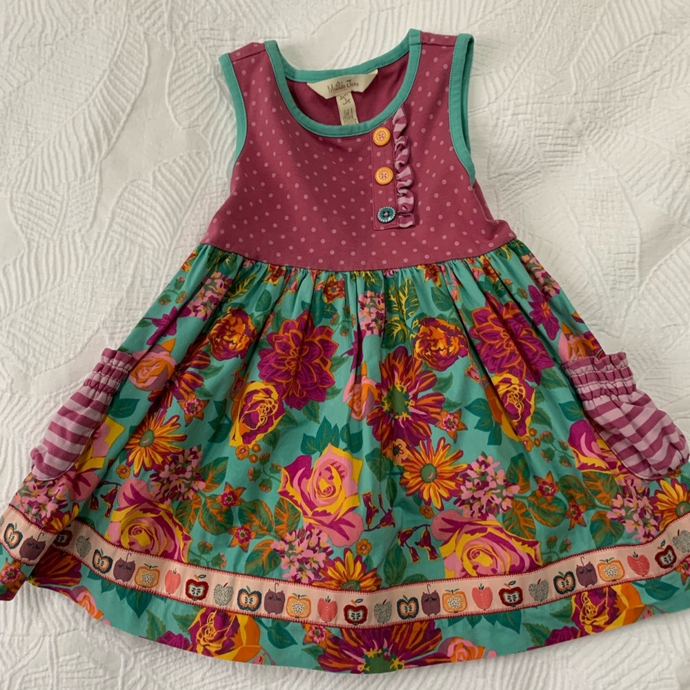 Matilda Jane Picture Day Dress 2T - Picture 3 of 6